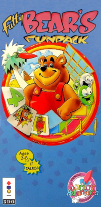 Fatty Bear's Fun Pack 3DO  box art